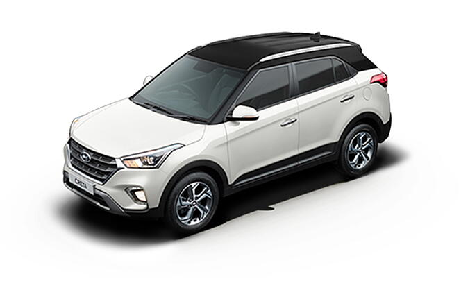 Hyundai Creta 2018 - Polar White / Phantom Black