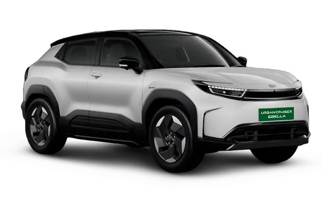 Toyota Urban Cruiser Ebella - Cafe White with Black Roof