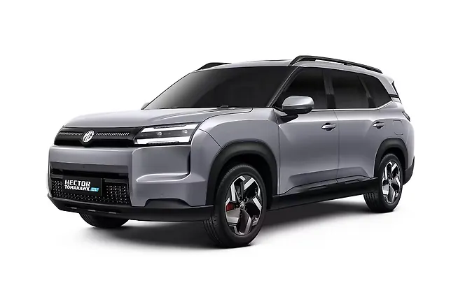 MG Hector Tomahawk EV - Aurora Silver