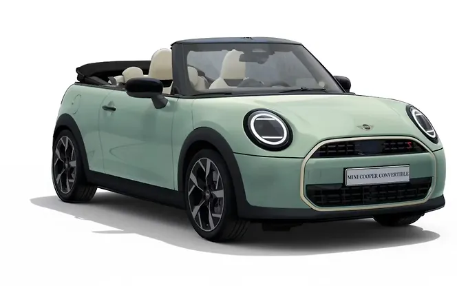 Mini Cooper S Convertible - Ocean Wave Green
