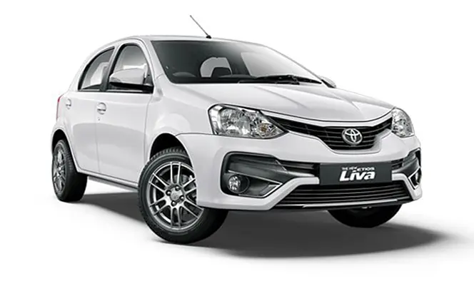 Toyota Etios Liva - White