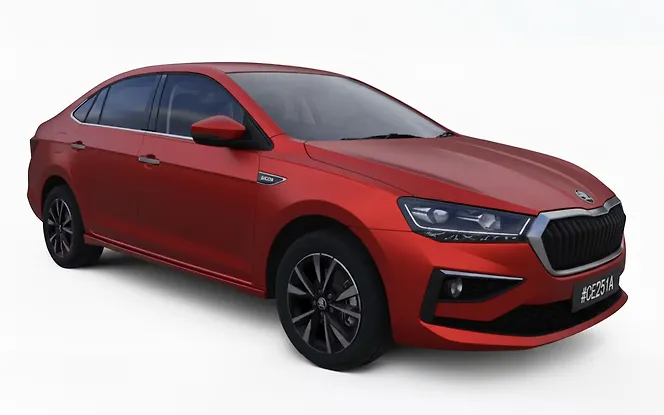 Skoda Slavia - Cherry Red