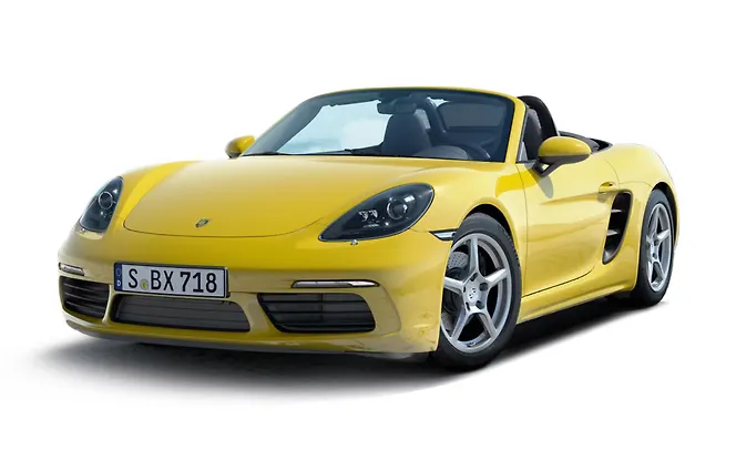 Porsche 718 Racing Yellow