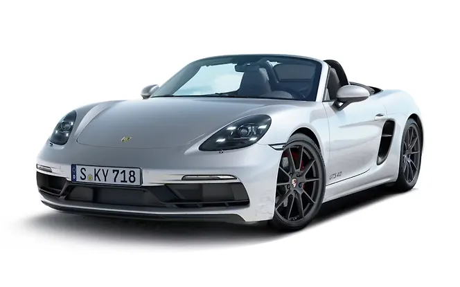 Porsche 718 GT Silver Metallic