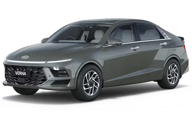 Hyundai Verna Titan Grey