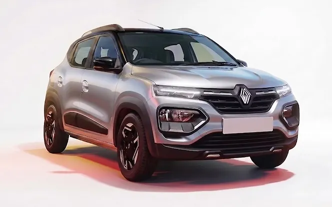 Renault Kwid - Moonlight Silver with Mystery Black Roof Renault Kwid - Moonlight Silver with Mystery Black Roof