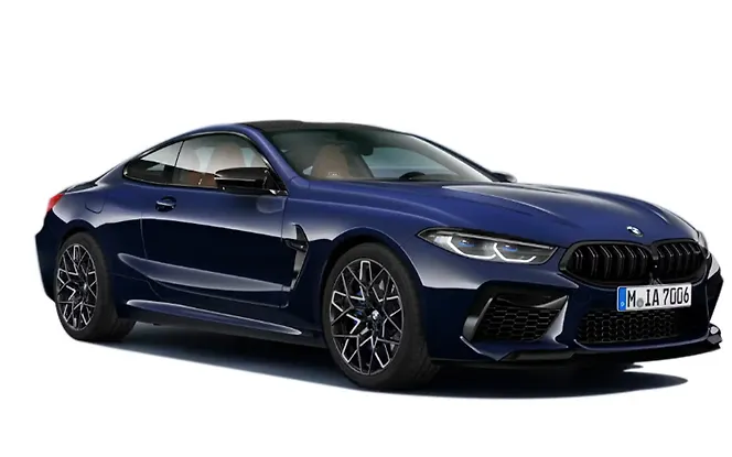 BMW M8 Tanzanite Blue metallic