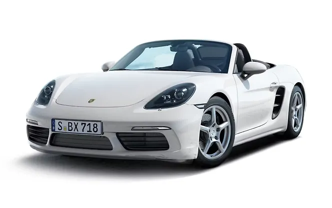 Porsche 718 White