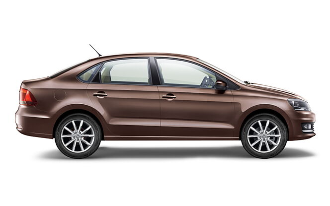 Volkswagen Vento 2015 - Toffee Brown