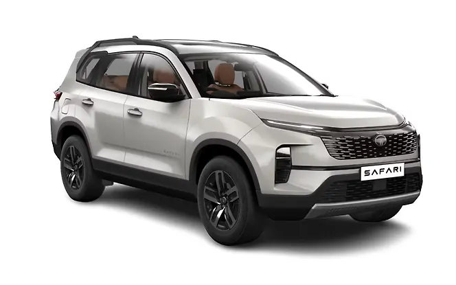 Tata Safari Frost White