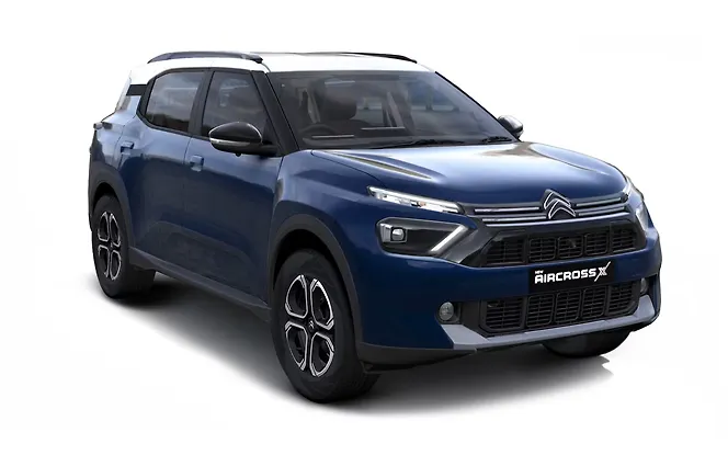 Citroen Aircross X - Cosmo Blue With Polar White roof