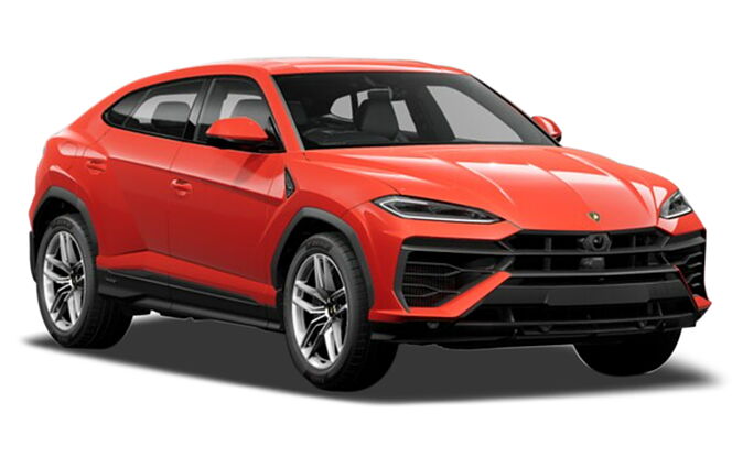Rosso Arancio Lamborghini Urus SE Rosso Arancio