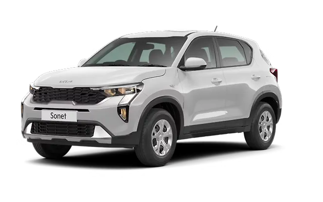 Kia Sonet Clear White