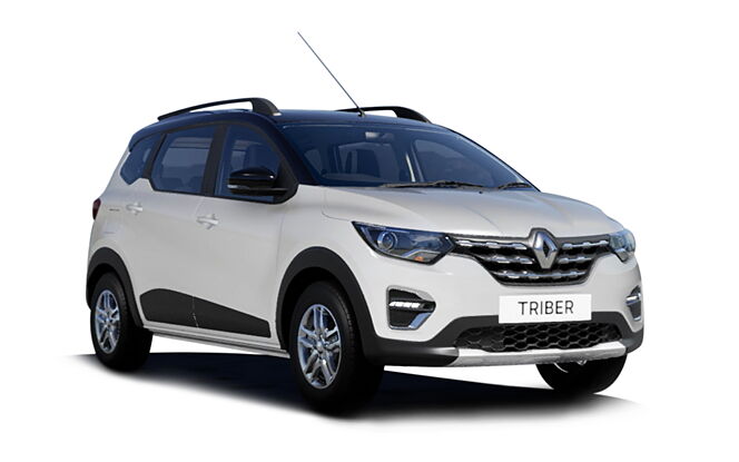Renault Triber 2019 - Ice Cool White with Black Roof
