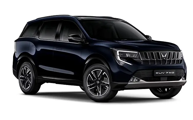 Mahindra XUV 7XO - Midnight Black with Stealth Black