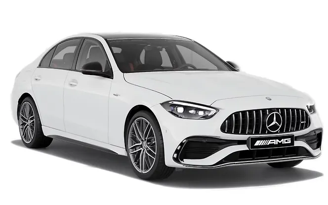 Mercedes-Benz AMG C 43 Polar White