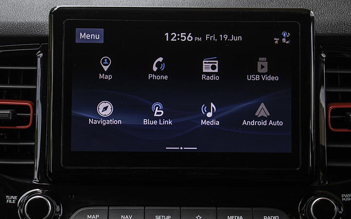 Hyundai Verna Infotainment Display